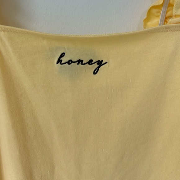 Yellow honey top forever 21 size medium - Picture 2 of 4